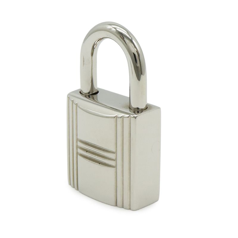 Hermes Cadena Padlock No.102 key Metal Silver
