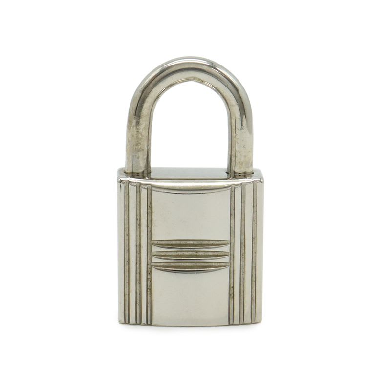 Hermes Cadena Padlock No.107 key Metal Silver