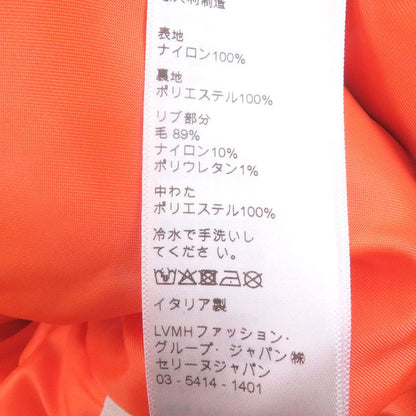 Celine 2 Nylon Twill Loose Bomber Jacket Back Logo Print Filling MA-1