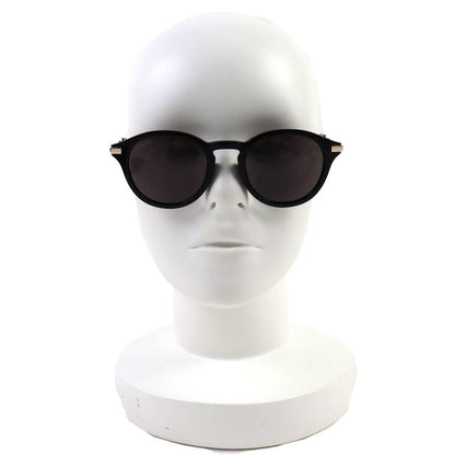 △gucci Gg18090sa Sherry Line Logo Round Frame Sunglasses Eyewear Black Marble