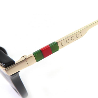 △gucci Gg18090sa Sherry Line Logo Round Frame Sunglasses Eyewear Black Marble