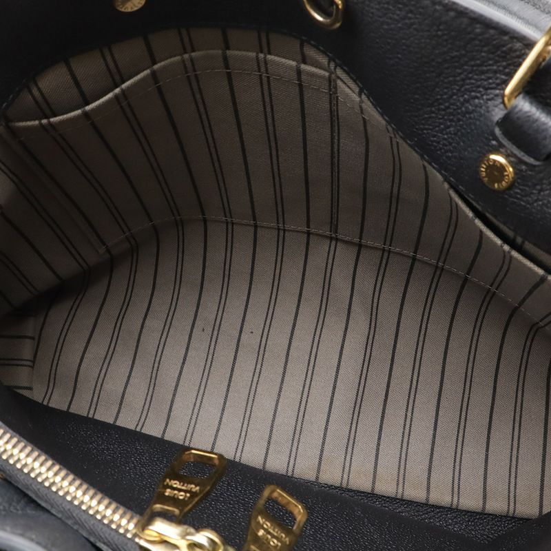 Louis Vuitton Monogram Empreinte Montaigne GM Handbag Tote Bag 2WAY Shoulder