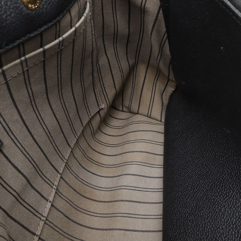 Louis Vuitton Monogram Empreinte Montaigne GM Handbag Tote Bag 2WAY Shoulder