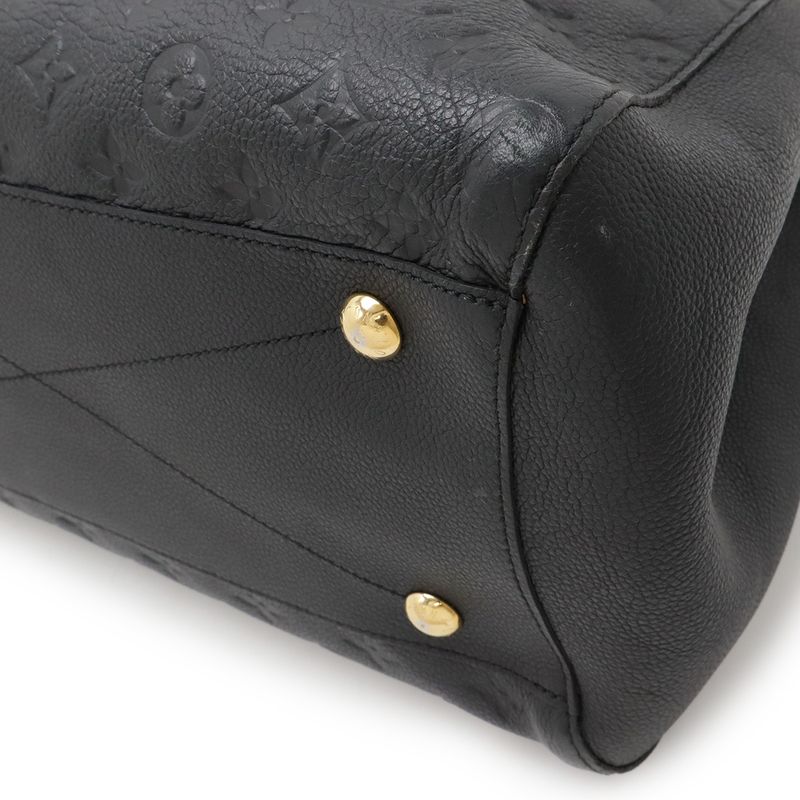 Louis Vuitton Monogram Empreinte Montaigne GM Handbag Tote Bag 2WAY Shoulder