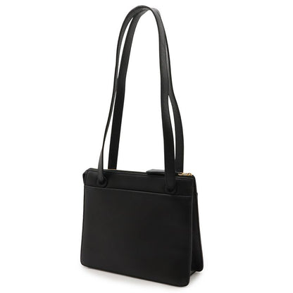Chanel Logo Embroidery Tote Bag Shoulder Bag Semi-shoulder Shoulder Bag Leather