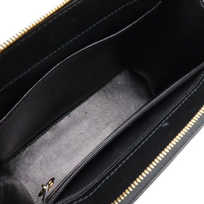 Chanel Logo Embroidery Tote Bag Shoulder Bag Semi-shoulder Shoulder Bag Leather