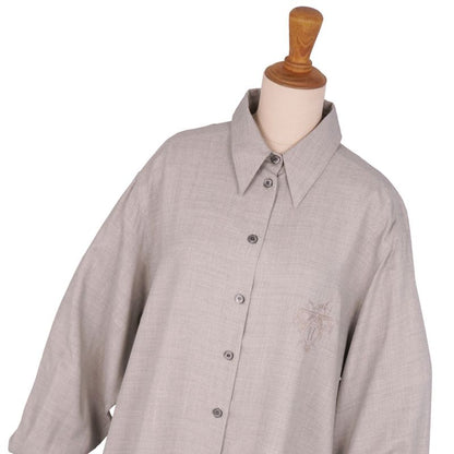 Hermes Shirt Blouse Long Sleeve Vintage