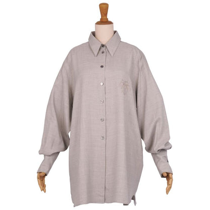 Hermes Shirt Blouse Long Sleeve Vintage