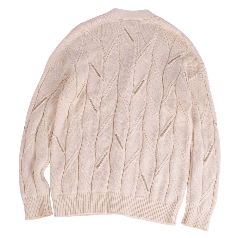 Hermes 20 SS Knit Cardigan Long Sleeve Mid