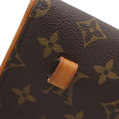 Louis Vuitton Monogram Pochette Florentine Waist Pouch Hip Bag 2-Way Clutch