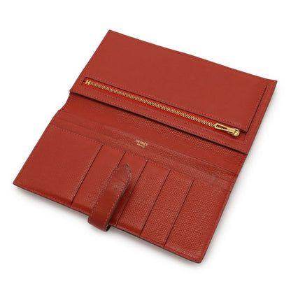 Hermes Bearn Classic Bifold Long Wallet Vaux Epson Leather