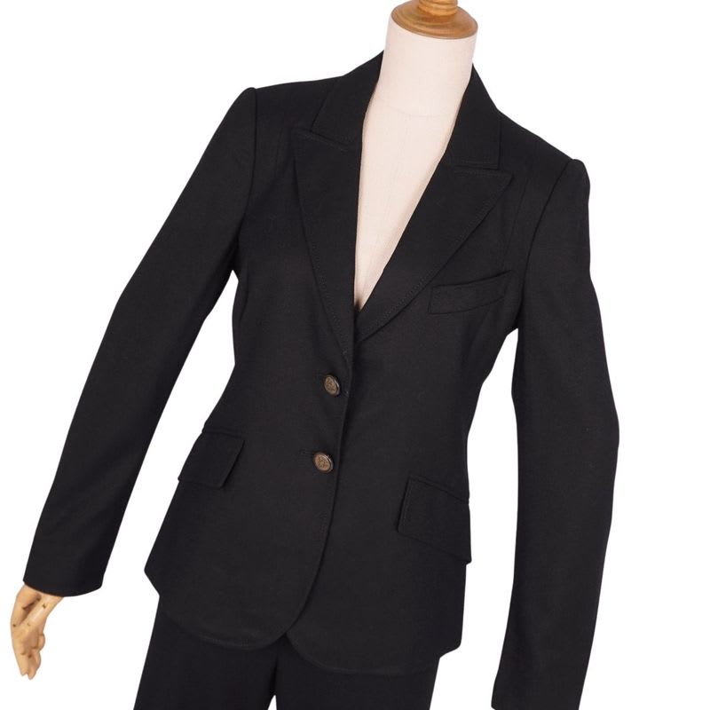 Gucci Set Suit Pant Wool Jacket Pants