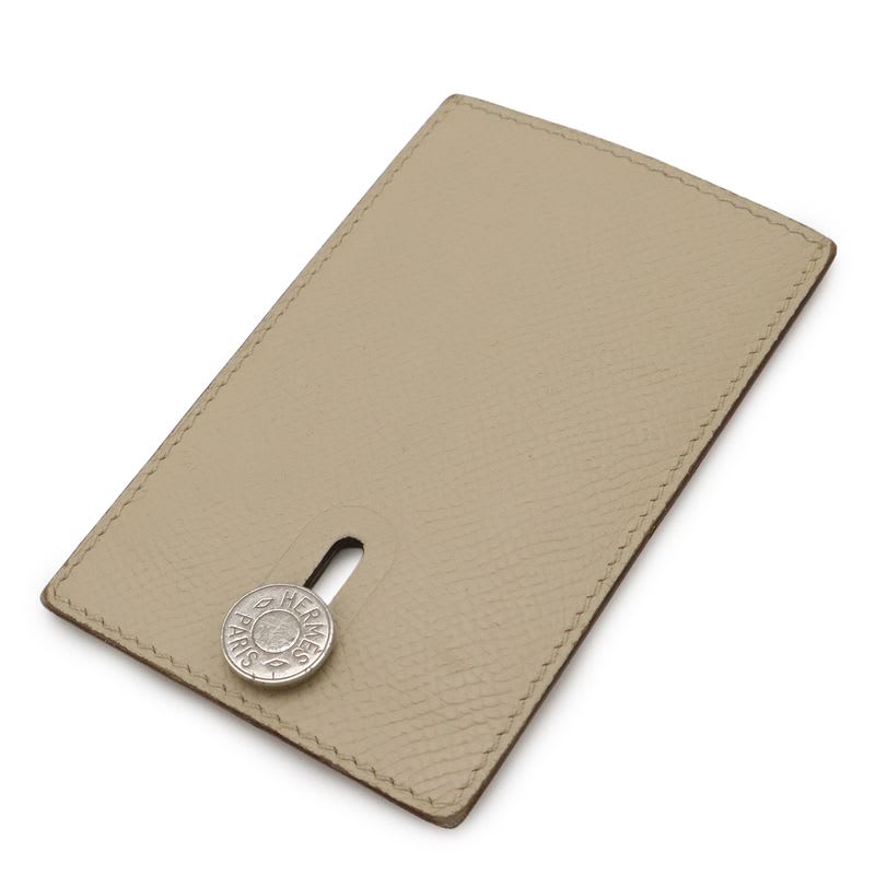 Hermes Serie Diavolo Card Case Holder Business Pass Vaux