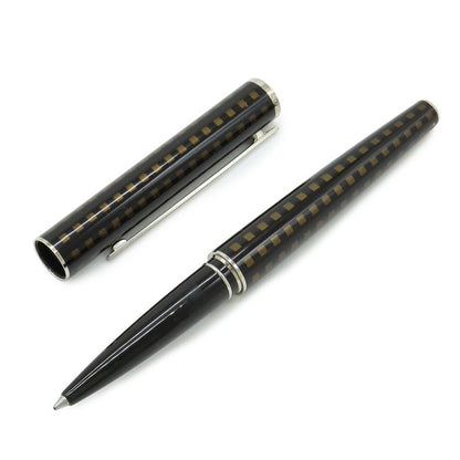 Louis Vuitton Jet Rack Ballpoint Pen Cap Type Damier Plaid Pattern Dark Brown