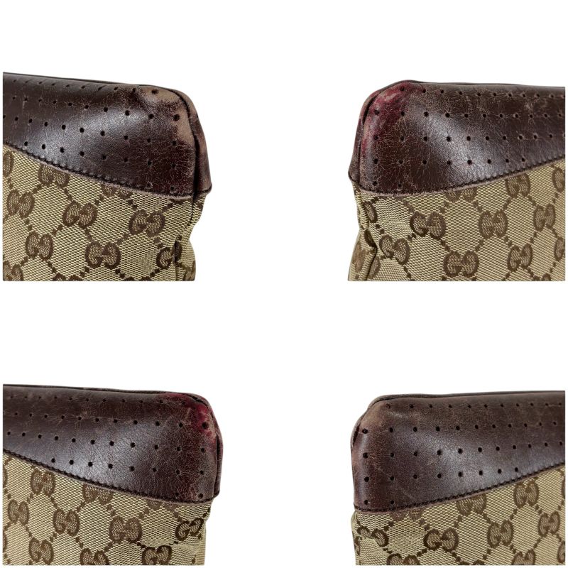 Gucci Crossbody Bag Shoulder Bag GG Canvas Brown 145857