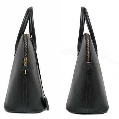 Hermes Bolide 35 Vo-galiba- Black Gold Hardware V Engraved Handbag