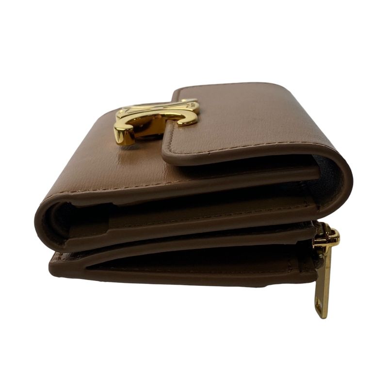 Celine Women's Triomphe Bifold Wallet Coin Case