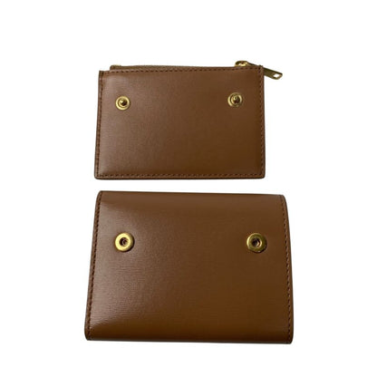 Celine Women's Triomphe Bifold Wallet Coin Case