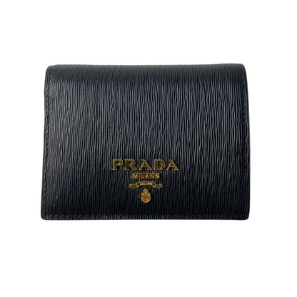 Unused Prada Women's Saffiano Bifold Wallet Compact Wallet