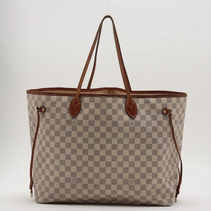 Louis Vuitton Damier Azure Neverfull GM N51108 Leather Tote Bag Shoulder Hand