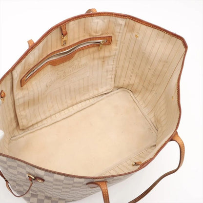 Louis Vuitton Damier Azure Neverfull GM N51108 Leather Tote Bag Shoulder Hand