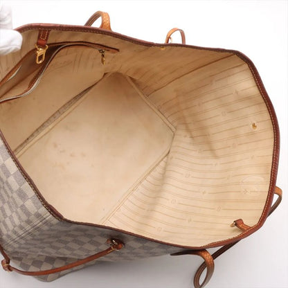 Louis Vuitton Damier Azure Neverfull GM N51108 Leather Tote Bag Shoulder Hand