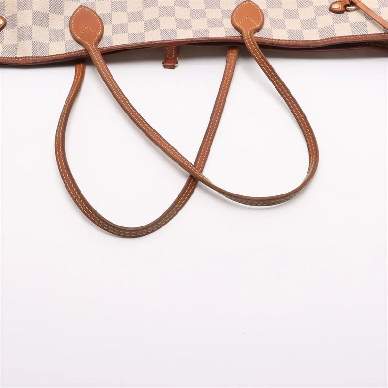 Louis Vuitton Damier Azure Neverfull GM N51108 Leather Tote Bag Shoulder Hand