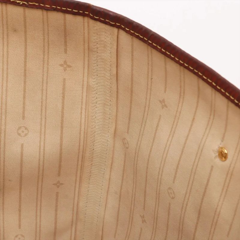 Louis Vuitton Damier Azure Neverfull GM N51108 Leather Tote Bag Shoulder Hand