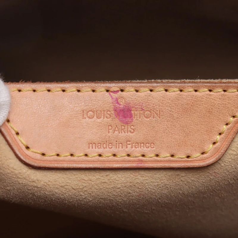 Louis Vuitton Monogram Retiro GM M40324 Leather 2WAY Handbag Tote Shoulder