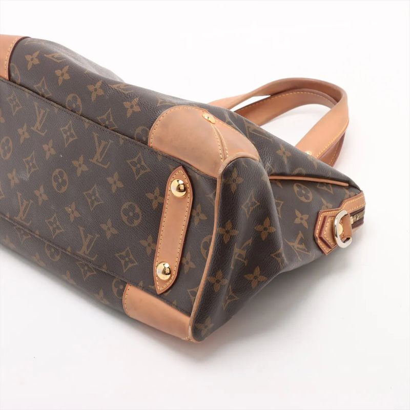 Louis Vuitton Monogram Retiro GM M40324 Leather 2WAY Handbag Tote Shoulder