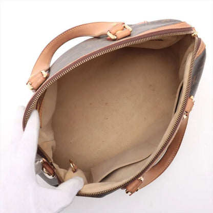 Louis Vuitton Monogram Retiro GM M40324 Leather 2WAY Handbag Tote Shoulder