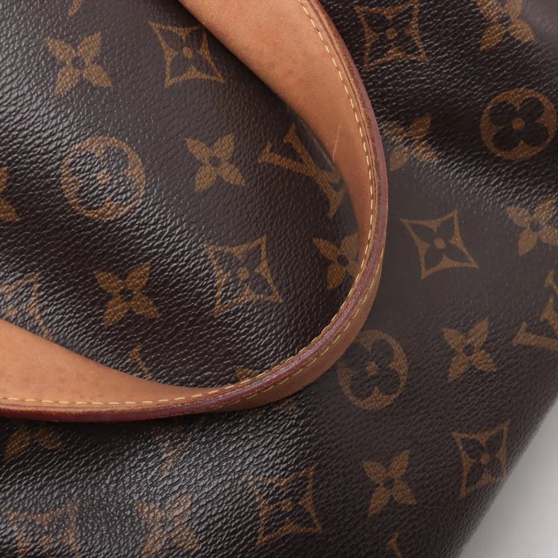Louis Vuitton Monogram Retiro GM M40324 Leather 2WAY Handbag Tote Shoulder