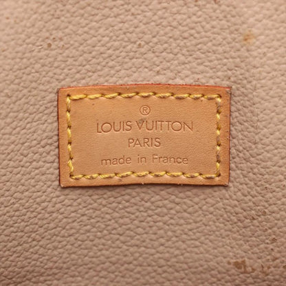 Louis Vuitton Monogram Sac Plastic M51140 Leather Tote Bag Shoulder Business