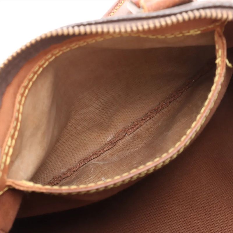 Louis Vuitton Monogram Speedy 25 M41528 Leather Handbag Tote Genuine Leather