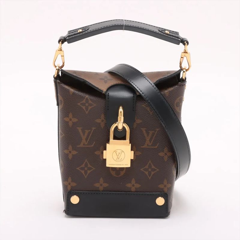 Louis Vuitton Monogram Reverse Bento Box BB M43518 2WAY Shoulder Bag Crossbody