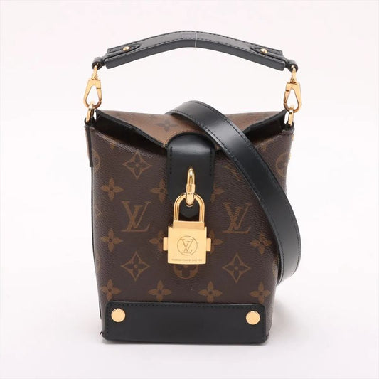 Louis Vuitton Monogram Reverse Bento Box BB M43518 2WAY Shoulder Bag Crossbody