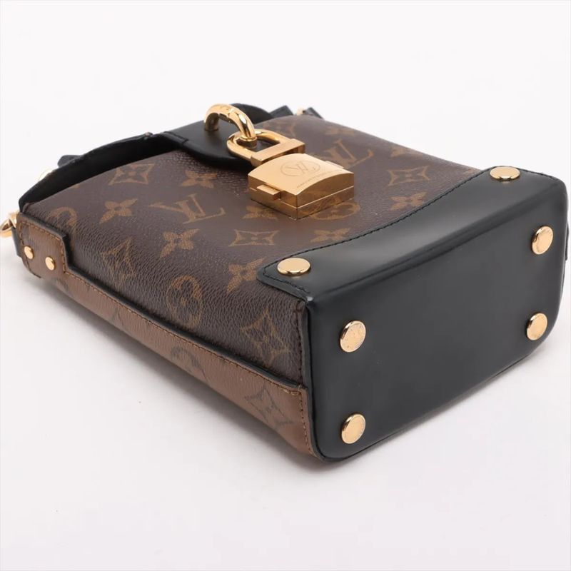 Louis Vuitton Monogram Reverse Bento Box BB M43518 2WAY Shoulder Bag Crossbody