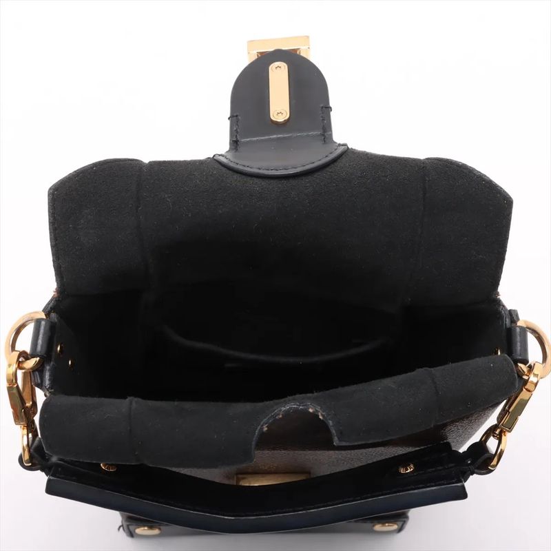 Louis Vuitton Monogram Reverse Bento Box BB M43518 2WAY Shoulder Bag Crossbody