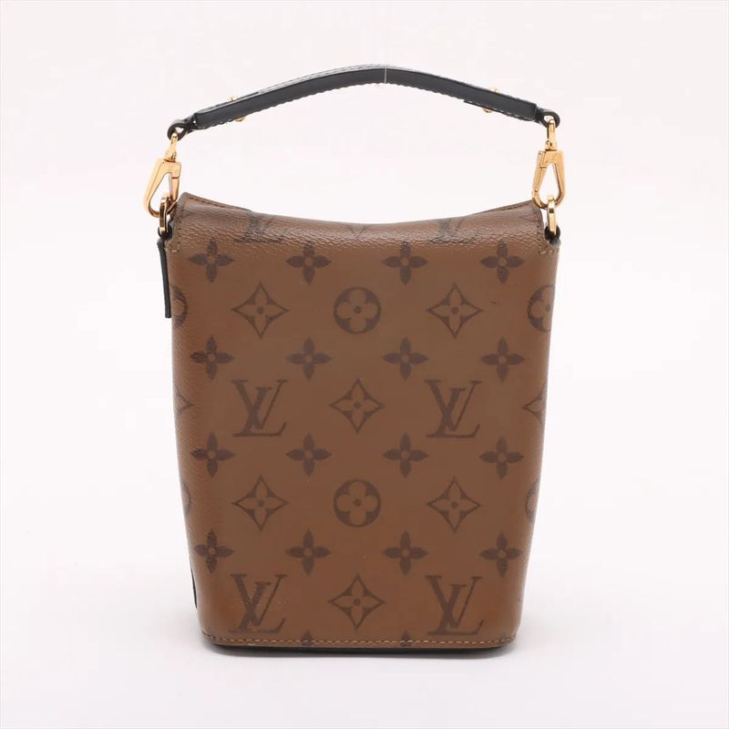 Louis Vuitton Monogram Reverse Bento Box BB M43518 2WAY Shoulder Bag Crossbody
