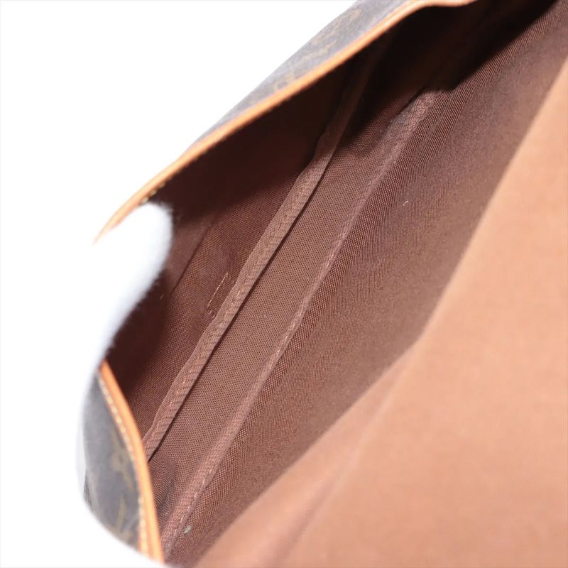 Louis Vuitton Monogram Saumur 30 M42256 Leather Shoulder Bag Crossbody Messenger
