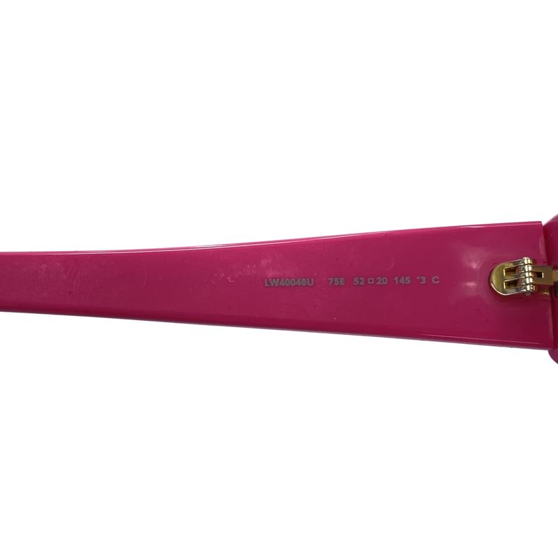 Loewe Sunglasses Eyewear Lw40046u Pink 52□20 145