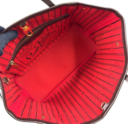 Louis Vuitton Neverfull PM Damier Ebene Damier Ebene Leather × PVC Brown Tote