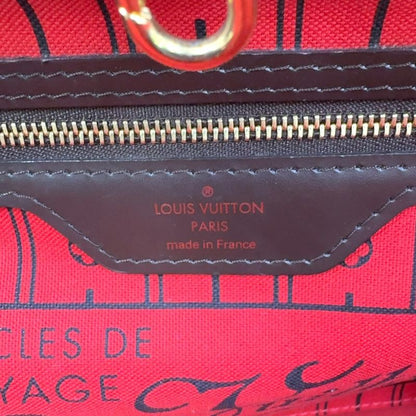 Louis Vuitton Neverfull PM Damier Ebene Damier Ebene Leather × PVC Brown Tote