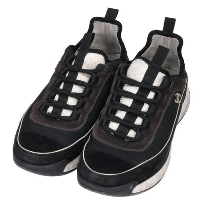Chanel G39072 Coco Mark Low Cut Sneakers Men's 40