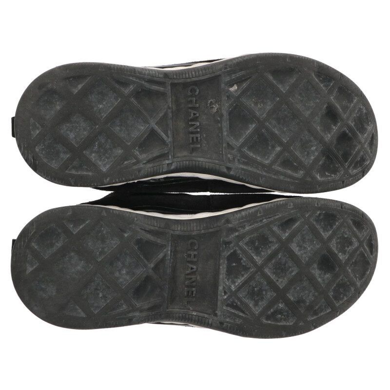 Chanel G39072 Coco Mark Low Cut Sneakers Men's 40