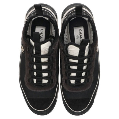 Chanel G39072 Coco Mark Low Cut Sneakers Men's 40