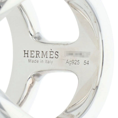 Hermes Osmose GM Osmose GM Silver Ring Men's 54 13.5
