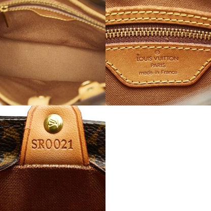 Louis Vuitton Monogram Vavin PM Brown PVC Leather Women's