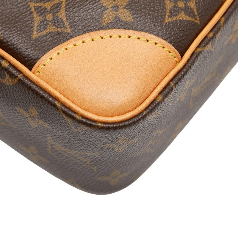 Louis Vuitton Monogram Trocadero 30 Crossbody Shoulder Bag M51272 Brown PVC