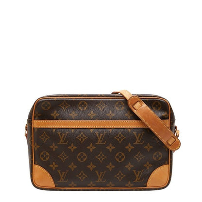 Louis Vuitton Monogram Trocadero 30 Crossbody Shoulder Bag M51272 Brown PVC